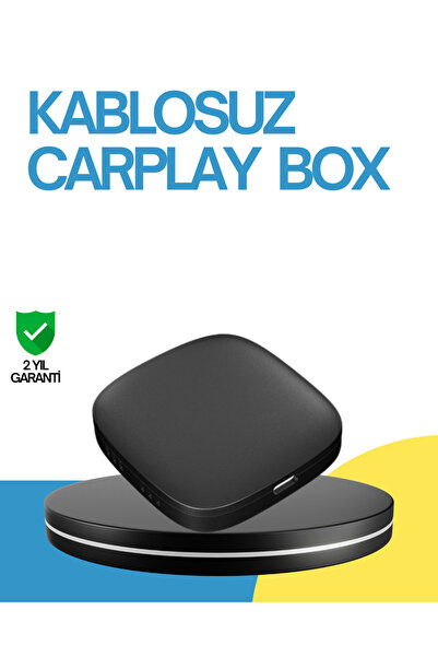 Lisinya Kablosuz CarPlay ve Android Auto Dönüştürücü Adaptör -