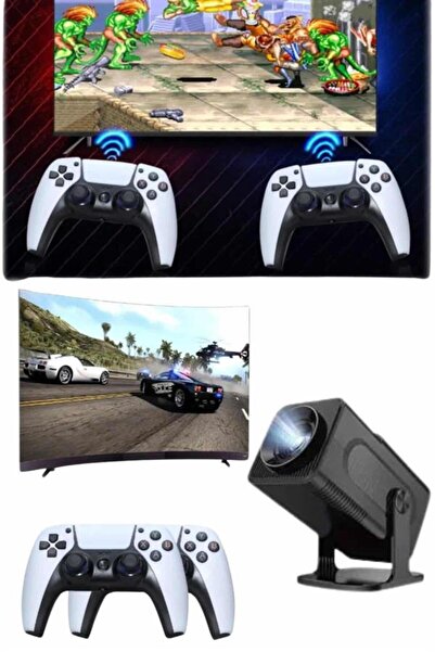 doremodam Retro Video Oyunu Konsolu Android Tv El Oyun Konsolu WIFI Taşınabil...