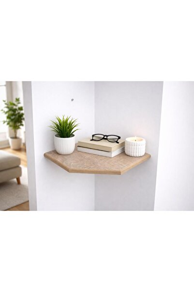 Altınbaşak Dekorasyon Çok Amaçlı Köşe Raf MDF