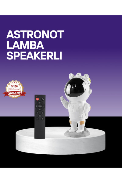 Genel Markalar Dekoratif ve Fonksiyonel Astronot Projeksiyon Aydınlatma - Lis...