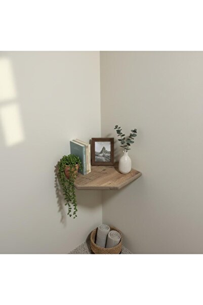 Altınbaşak Dekorasyon Çok Amaçlı Köşe Raf MDF