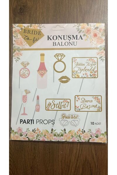DOĞABEREN Bride To Be Konuşma Balonu 10 adet