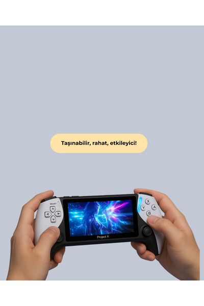 isiltikidsmoda Kompakt ve Hafif Retro Oyun Konsolu 1000 Klasik Oyun Dahil - L...