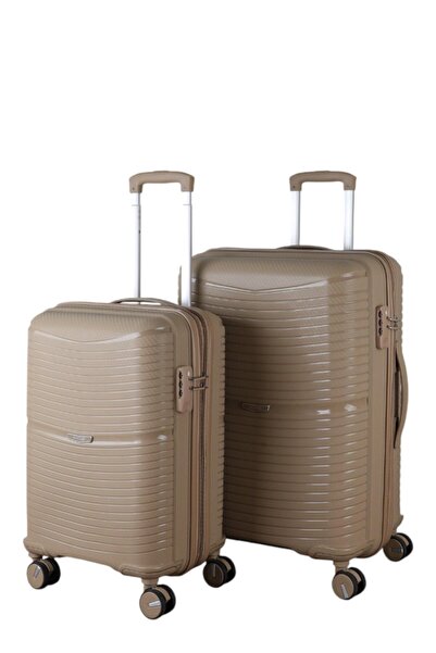 MÇS V379 PP Y.ÜRETİM PP VALİZ 55 CM + 65 CM SET