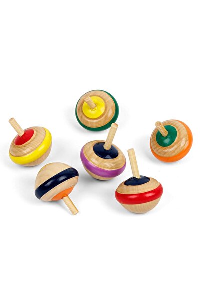 OEM Wooden Titrirez with Colored Stripes 6cm - 1pc