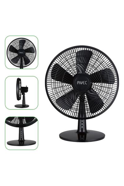 OEM Ventilator Negru pentru Masa 40W