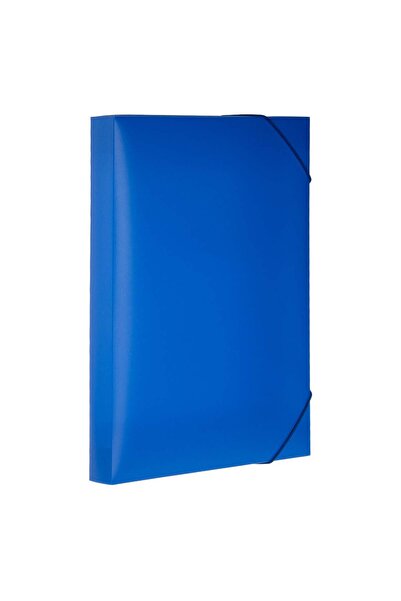 OEM Blue Folder with Elastic 25x3.3x33cm