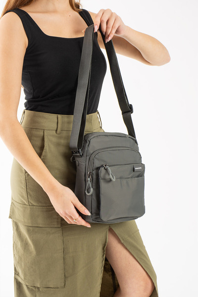 Sanmorris Unisex 5 Bölmeli Suya Dayanıklı Paraşüt Kumaş Organizer Çanta 6022