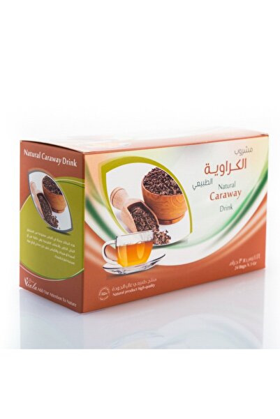 Viola Flower Natural Caraway Drink – Pure Caraway Tea Bags 24 Bags