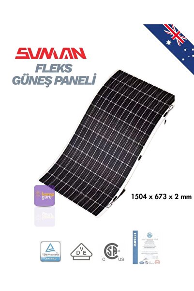 Sunman 175 Wp Flex Solar Panel - Esnek Güneş Enerji Paneli