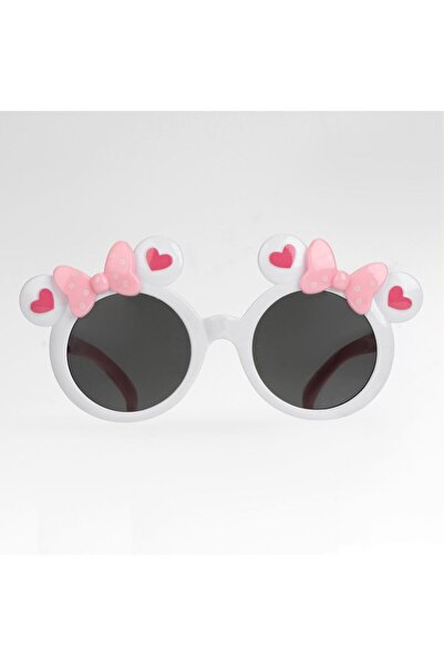 OEM Ochelari de Soare cu Rama Roz cu Urechi & Fundite pentru Copii