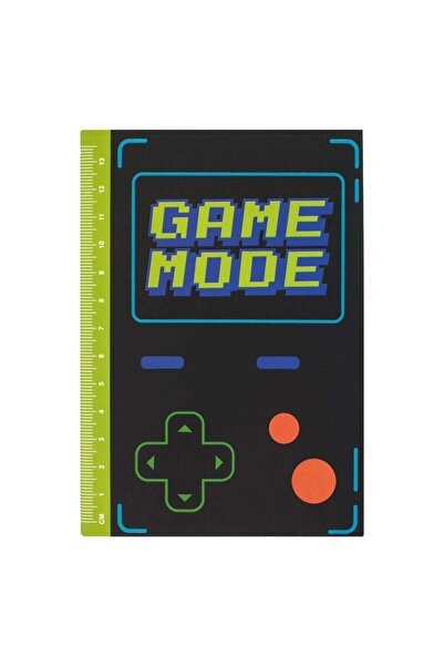 OEM A6 Black Ruled Notebook "Game Mode" - 40F