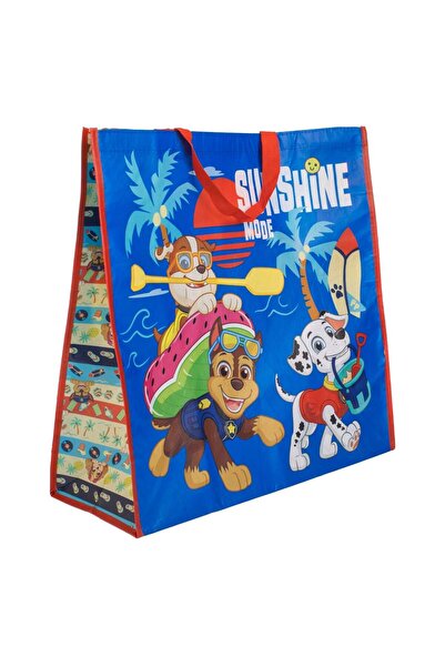 OEM Μπλε Κόκκινη Τσάντα με Σχέδιο Paw Patrol 50x19x50εκ.