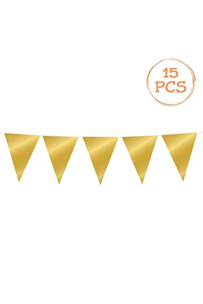 OEM Stegulete din Plastic Folie Aurie pentru Petrecere 10m -15buc