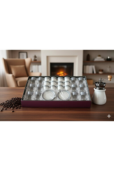 Generic Luxury hospitality set - elegantly patterned coffee and tea cups - pe...