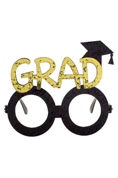 OEM Ochelari Absolvire Negri Aurii "GRAD" Glitter