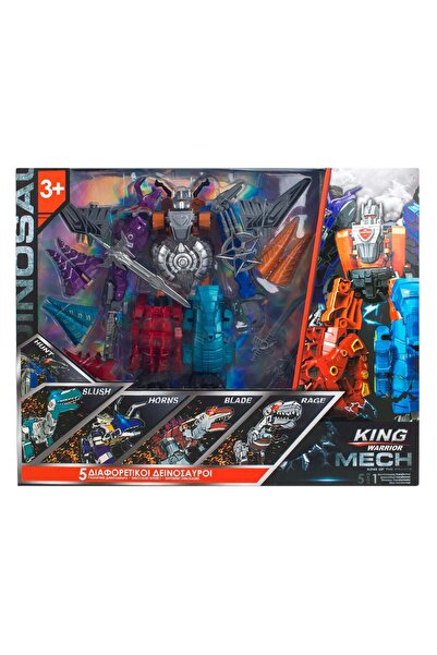 OEM Set 5in1 Dinozauri Transformer