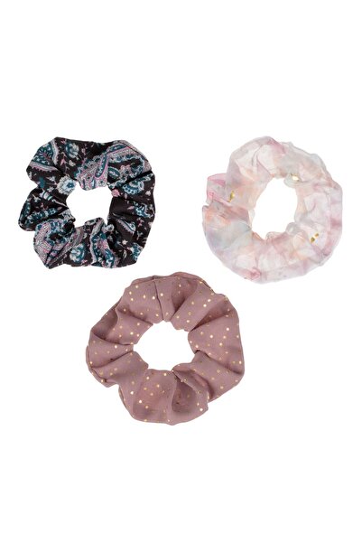 OEM Elastice Par de Vara Floral Nude Folie Negru Paisley pentru Femei - 3buc