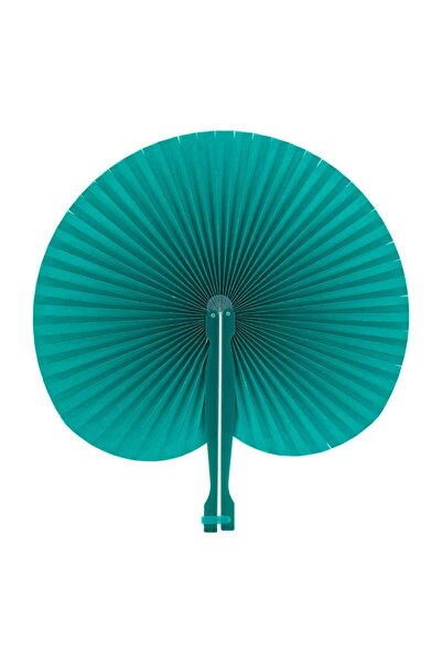 OEM Evantai Fabricat Manual din Hartie Petrol 14.5cm