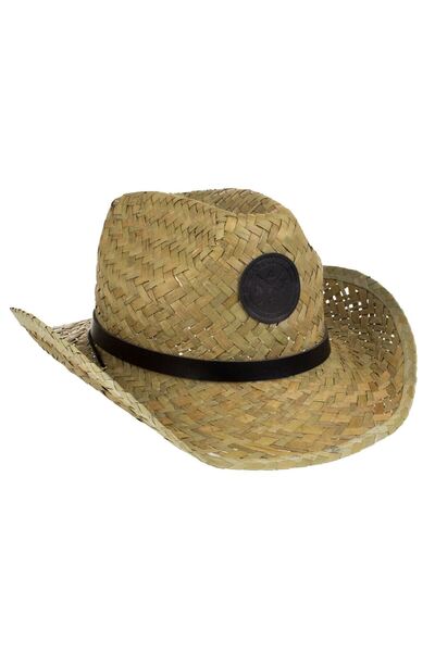 OEM Unisex Brown Farmer Hat with PU Ribbon & Patch