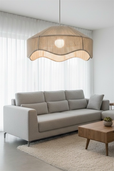 afralya home Afralyahome Modern Tasarım Sarkıt Avize / Rustik Tarz Bohem Aviz...