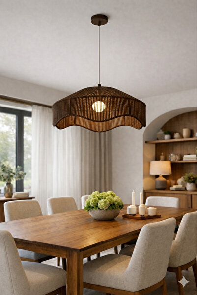 afralya home Afralyahome Modern Tasarım Sarkıt Avize / Rustik Tarz Bohem Aviz...