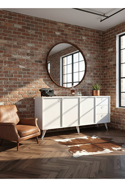 online fırsat mutlu ol mutlu kal RESİTAL KONSOL - SK2001-1 - SİLVER Modern 18...