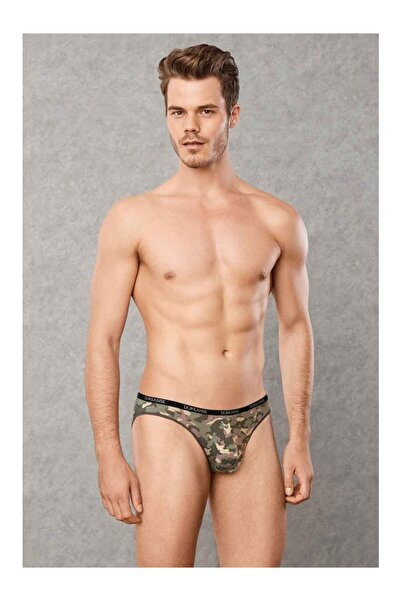 Doreanse Slip pentru bărbați, exclusiv, din modal-bumbac, cu imprimeu camuflaj