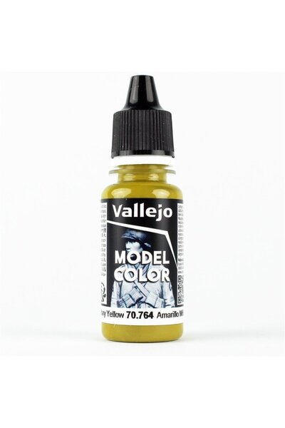 Vallejo 70764 18 ml. (125) Military Yellow, Model Color Serisi Model Boyası