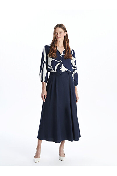 LC Waikiki New Season Standard Fit Poplin Women's Skirt - S5H537Z8