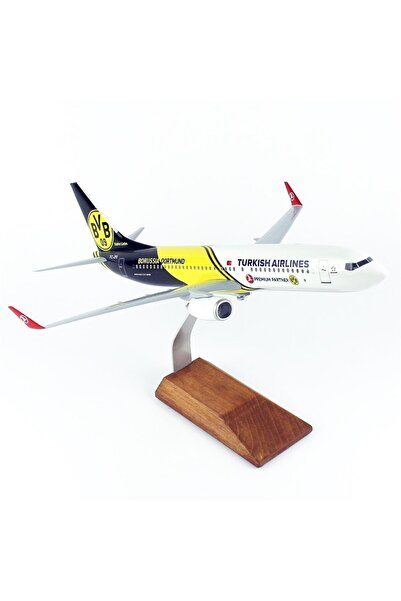 eternal collectibles THY051 1/100 Ölçek, THY Borissia Dortmund Logolu B737-80...