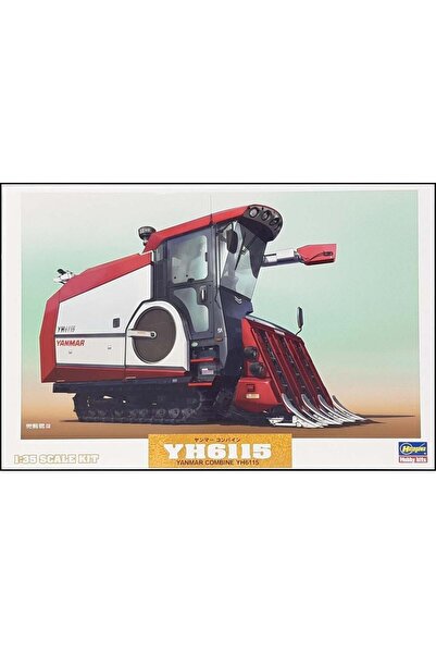 Hasegawa WM07 66007 1/35 Ölçek, Yanmar YH6115 Biçer Döver Plastik Model Kiti