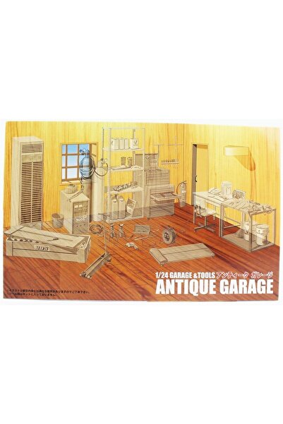 Fujimi GT-12 11104 1/24 Ölçek, Antika Araba Garajı, Plastik Model Kiti