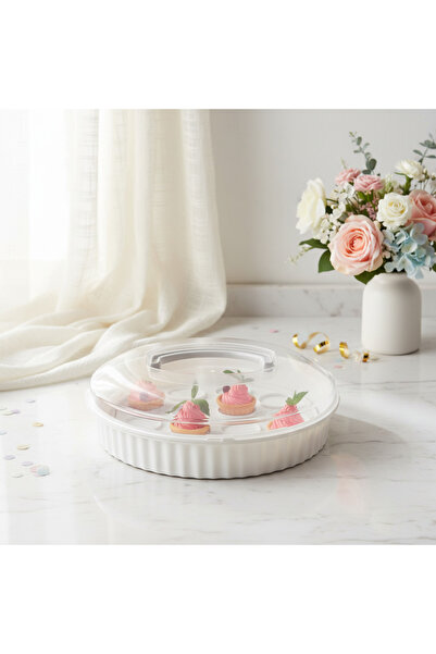 YAZICI Plus Pasta & Pastry Muffin Container – 3.8 L, Multi-Purpose Storage Co...