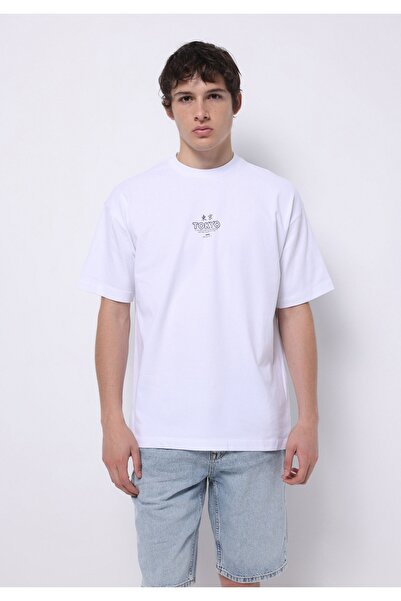 Colin's Tricou cu mânecă scurtă pentru bărbați, cu guler rotund, simplu, cu i...