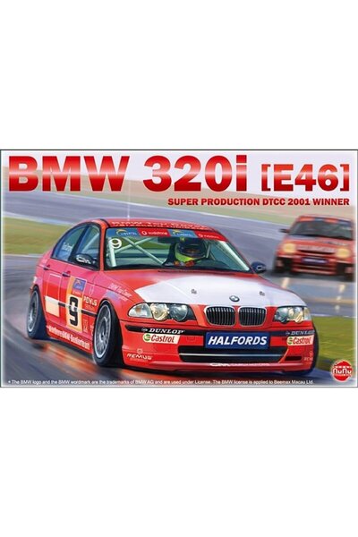 NUNU PN24007 1/24 Ölçek, Bmw 320i E46 ( DTCC Super Production 2001 Winner), O...