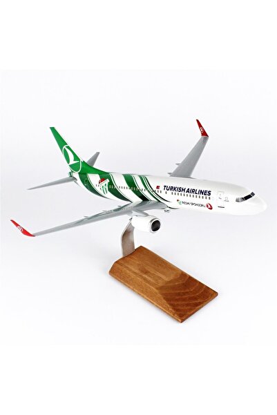 Genel Markalar THY039 1/100 Ölçek, THY Bursa Spor Logolu B737-800 Yolcu Uçağı...