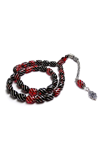 Tesbih Ruyasi سبحة من خشب العقيق المطرز بتصميم شيزفي-بيلبيل