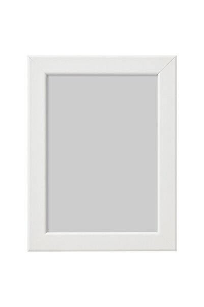 IKEA FISKBO Rama, alb, 13 x 18 cm