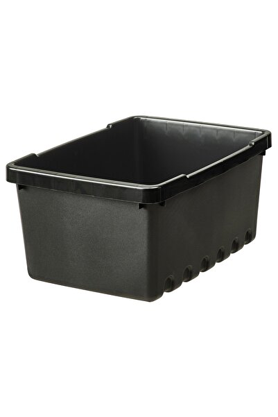 IKEA Cutie de depozitare UPPSNOFSAD, Negru, 25 x 17 x 12 cm / 3,5 l