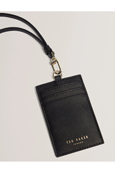 Ted Baker Ted Baker Rose Print PU Card Holder Lanyard