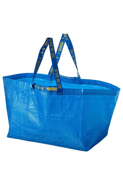 IKEA Geantă mare FRAKTA, albastră, 55 x 37 x 35 cm/71 l