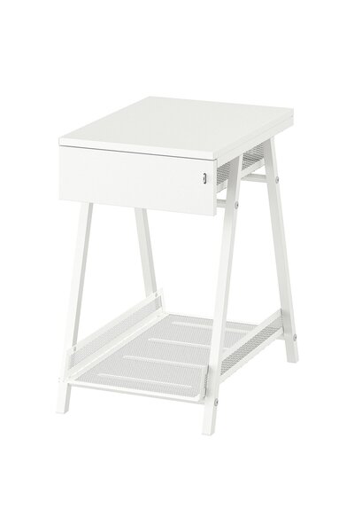 OEM Comodă 34x56 cm alb TROTTEN Soluții de depozitare și comode pentru spații...