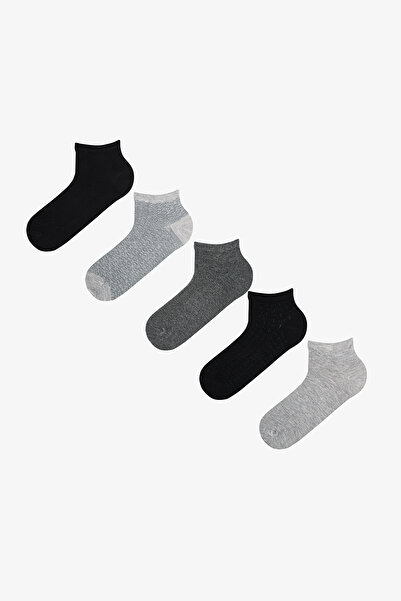 Penti Men's Colorful Urban Mix 5-Piece Booties Socks