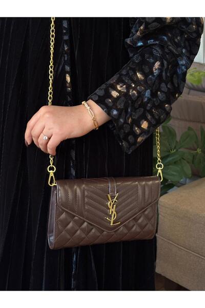 Generic Elegant women's shoulder bag with accessories