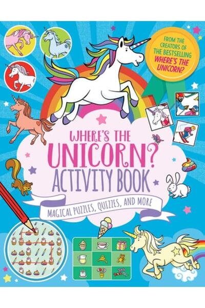 Book Boss Where's The Unicorn? Activity Book: Magical Puzzles, Quizzes, And More