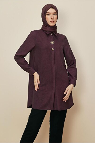 Alvina Shirt Collar Tunic 46211
