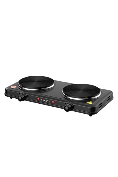 SOKANY 2000W Dual Electric Hot Plate - Rapid Heating Burner, Portable Cooktop...