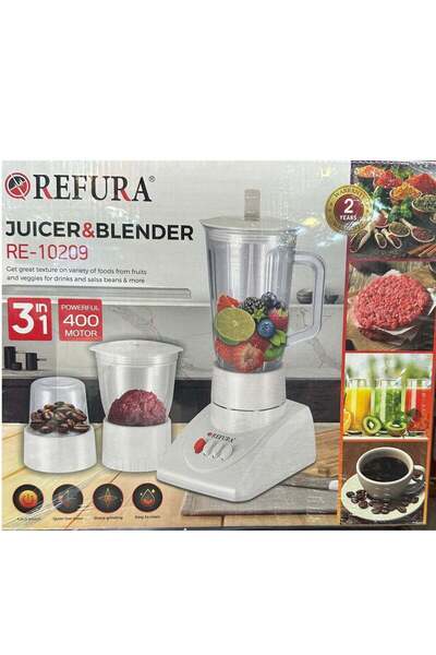 Rivora 3 in 1 Set Juicer, Blender, and Chopper 1.25 L 400 W