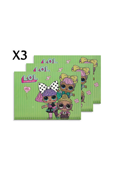 Rainbow Max Graphics Notebook Set – 3 LOL SURPRISE Notebooks